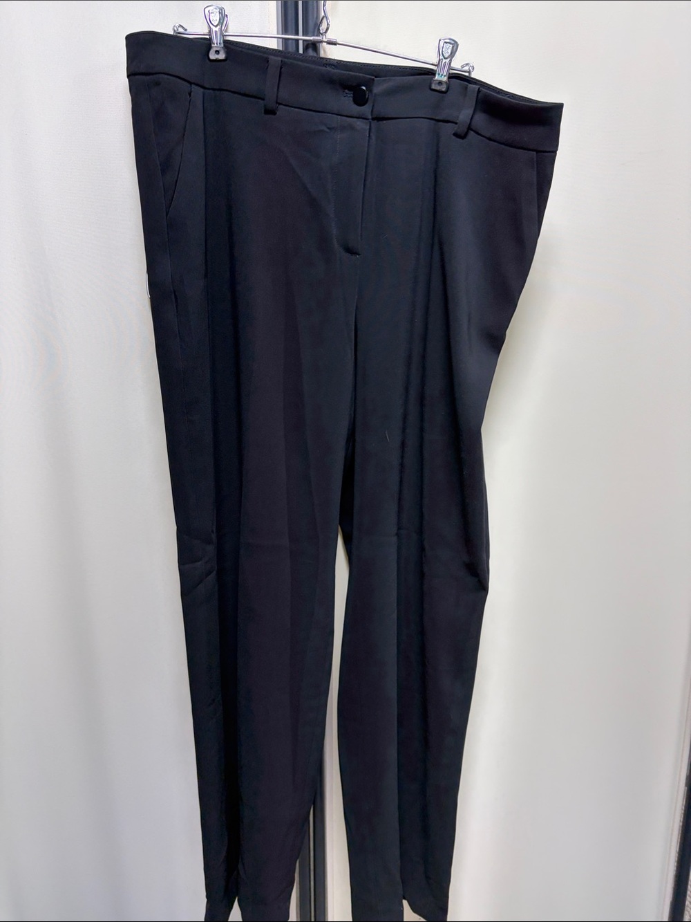 Chico's Black Women's Dress Pants - Flat Front Tailored Style